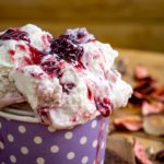 Sorvete Iogurte com Frutas Vermelhas