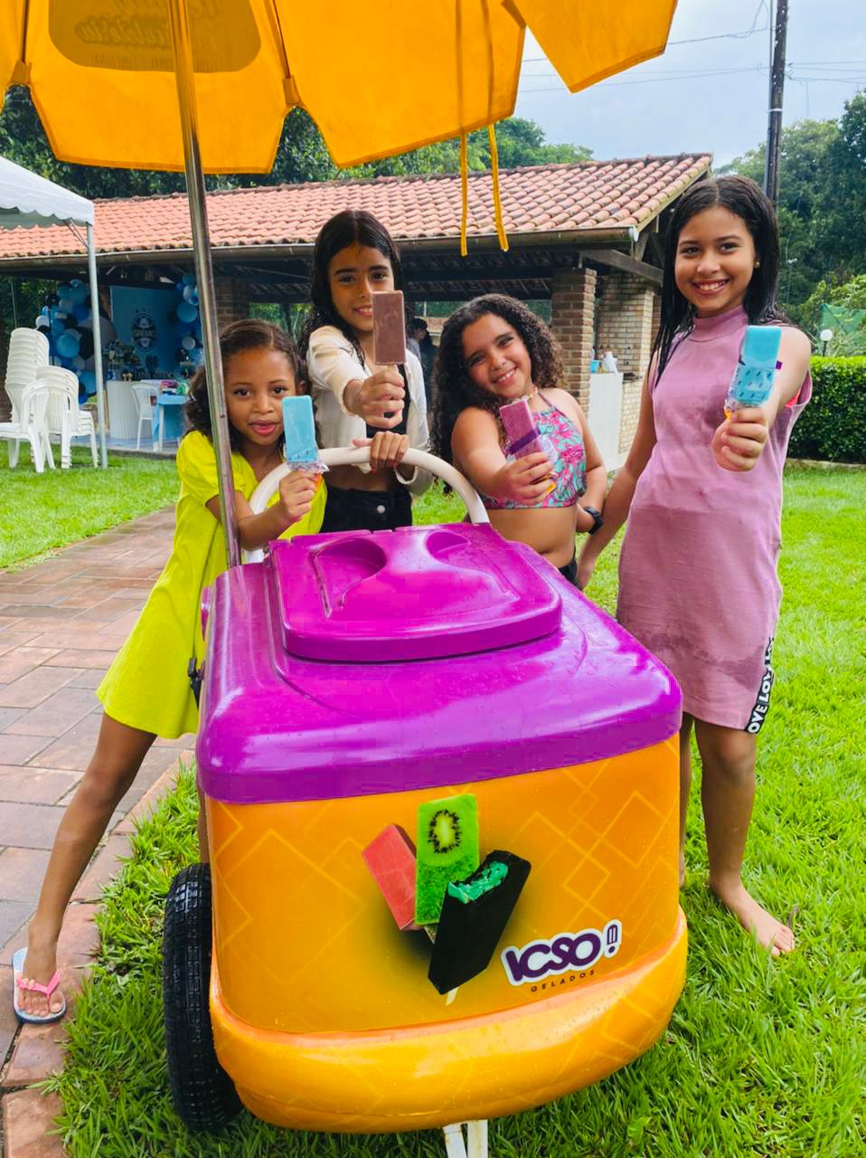 Carrinho com crianças